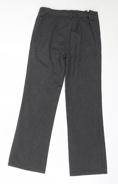 NEXT Girls Grey  Polyester Dress Pants Trousers Size 9 Months  Regular  - school