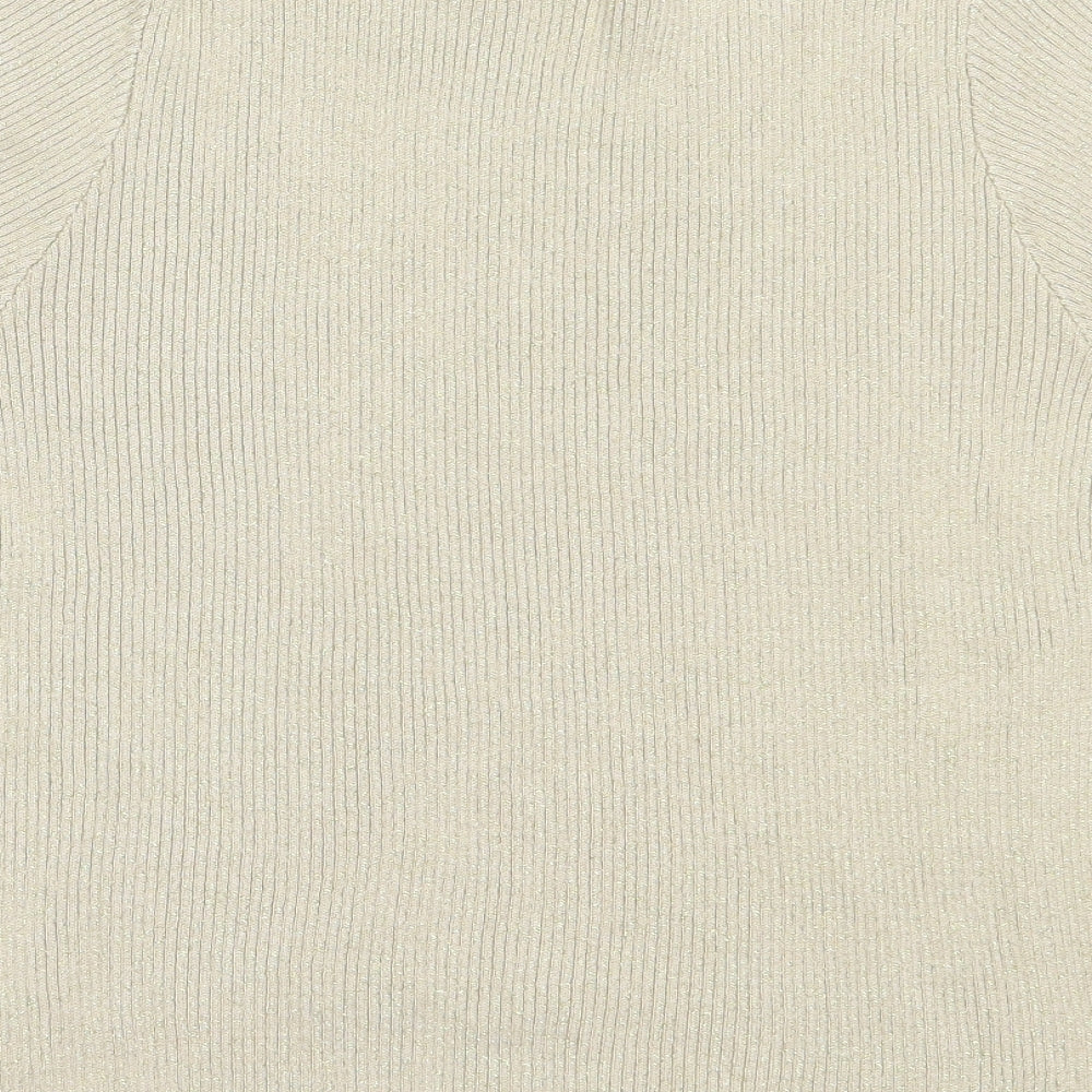 Womens UK Size 20 Marks and Spencer Beige Pullover Jumper