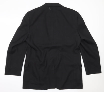 Mens UK Size L Wilson Regular Black Suit Jacket