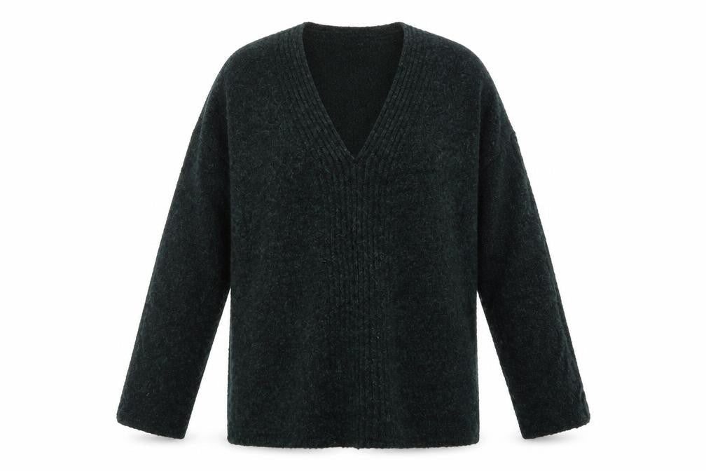 Womens UK Size XL Cashel Green Pullover Jumper
