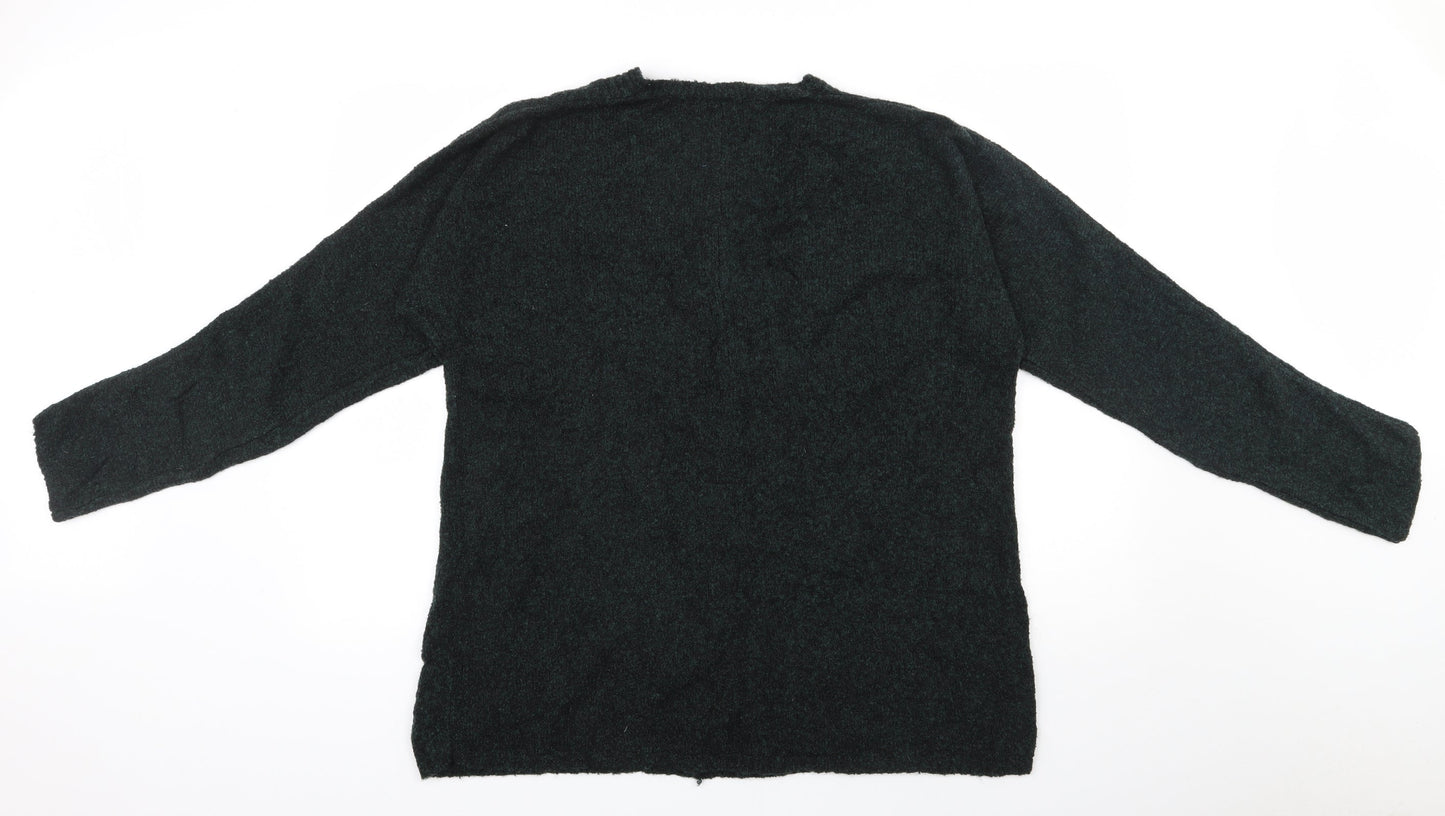 Womens UK Size XL Cashel Green Pullover Jumper