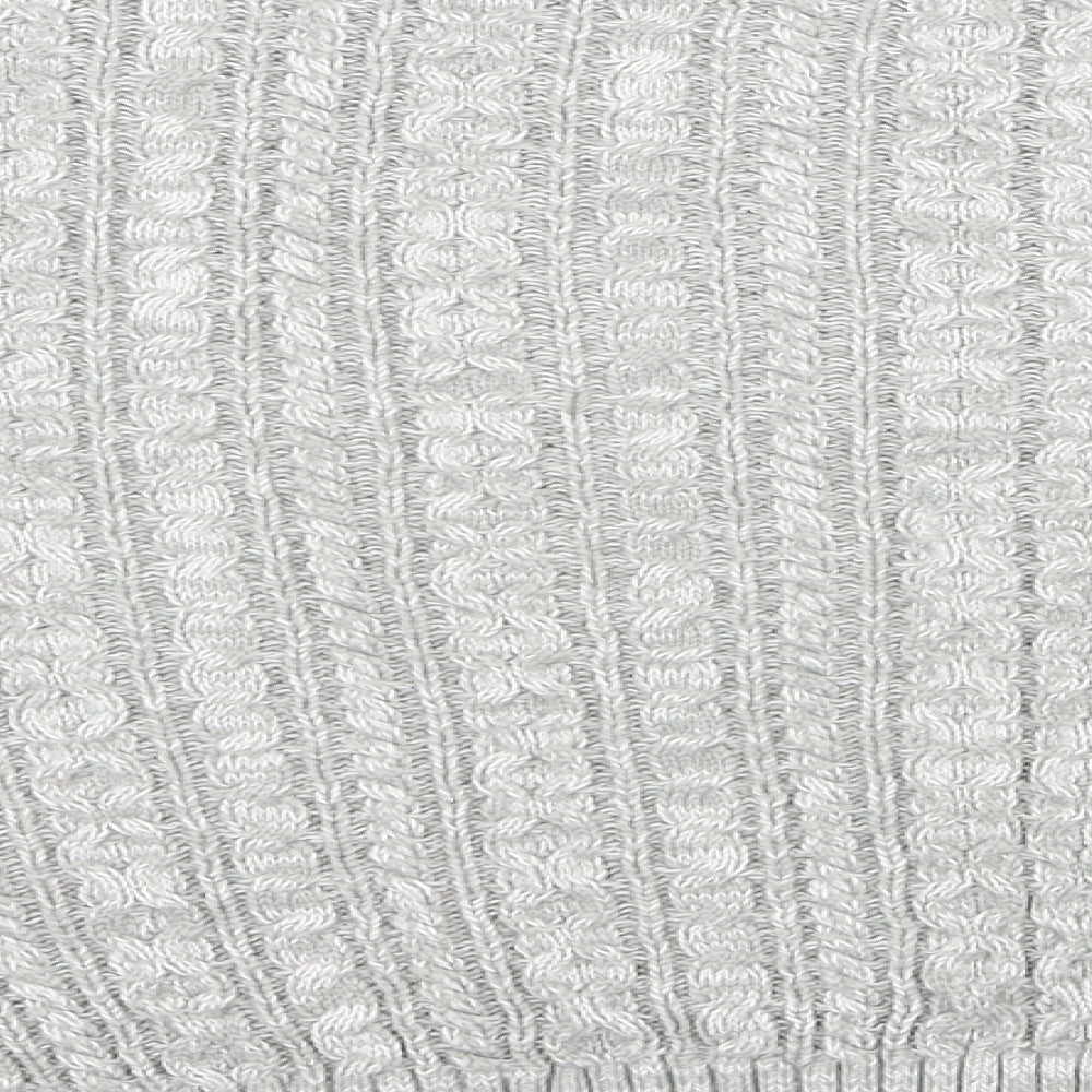 Primark Womens Grey Round Neck  Acrylic Pullover Jumper Size 18