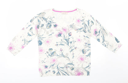 Womens UK Size 8 Per Una Ivory Pullover Jumper