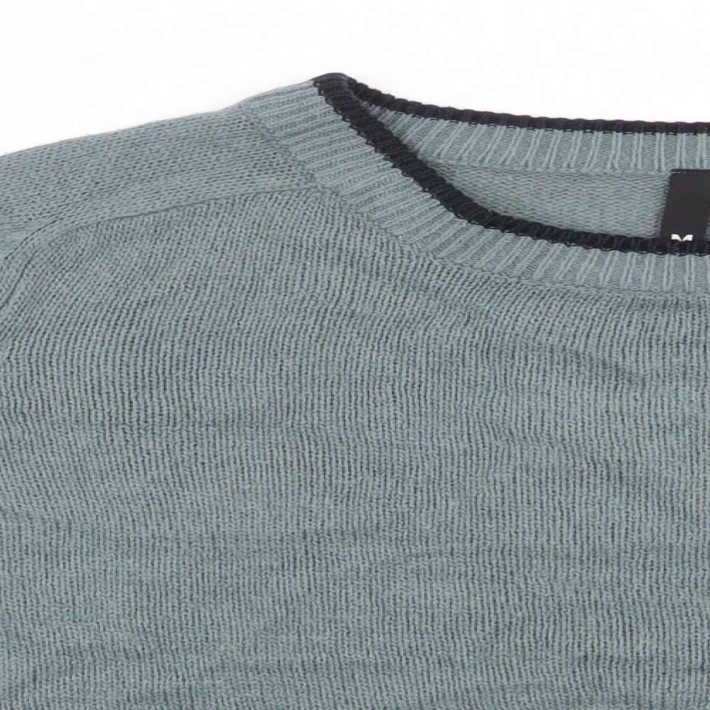 Womens UK Size M H&M Blue Pullover Jumper