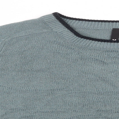 Womens UK Size M H&M Blue Pullover Jumper