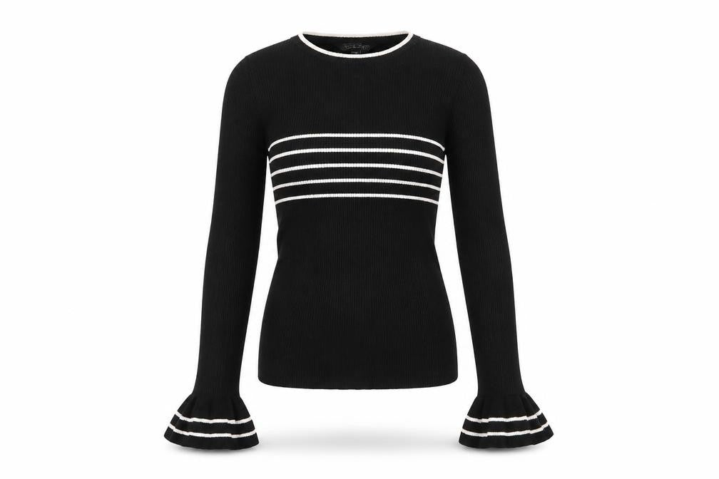 Womens UK Size 8 Miss Selfridge Black Pullover Jumper