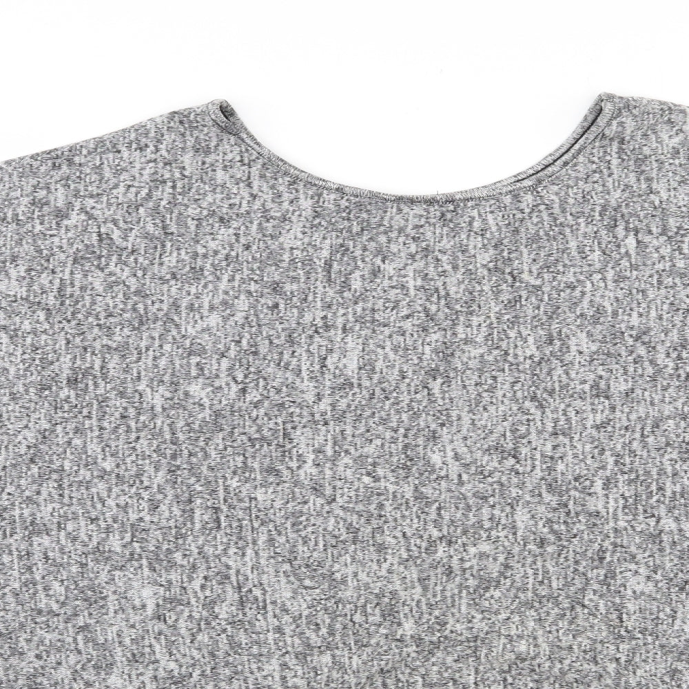 Womens UK Size S Exhibit Grey Pullover Jumper