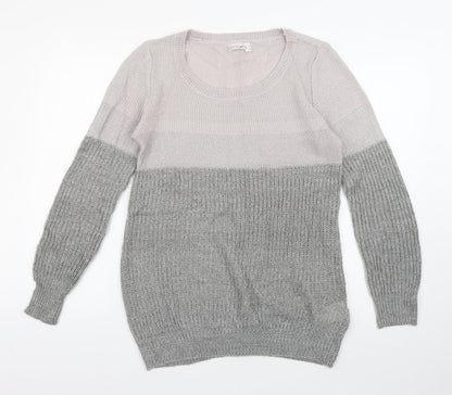 Womens UK Size S Body Flirt Grey Pullover Jumper