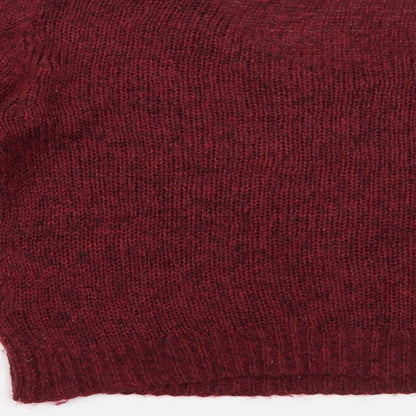 Womens UK Size 6 Divided by H&M Red Pullover Jumper