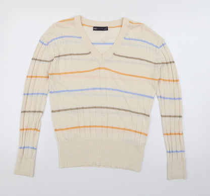 Womens UK Size XS Marks and Spencer Ivory Pullover Jumper