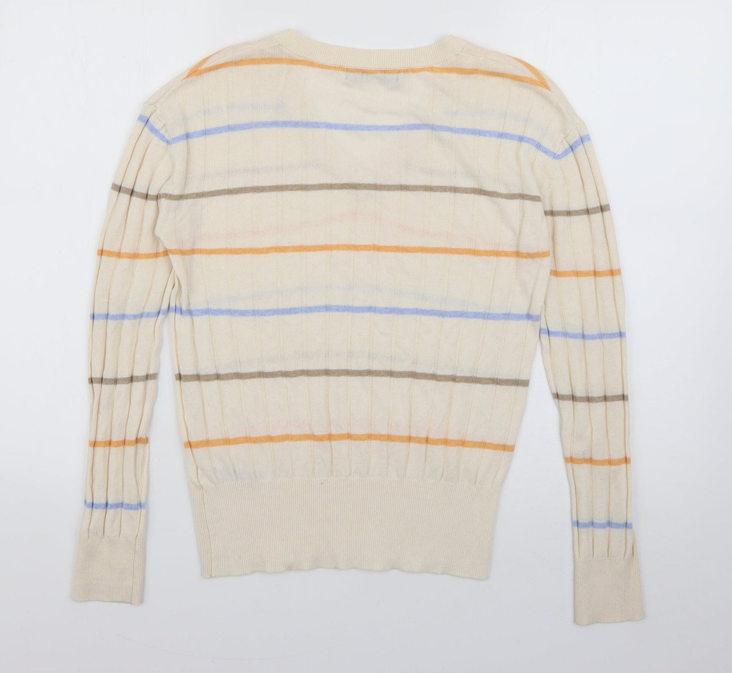 Womens UK Size XS Marks and Spencer Ivory Pullover Jumper