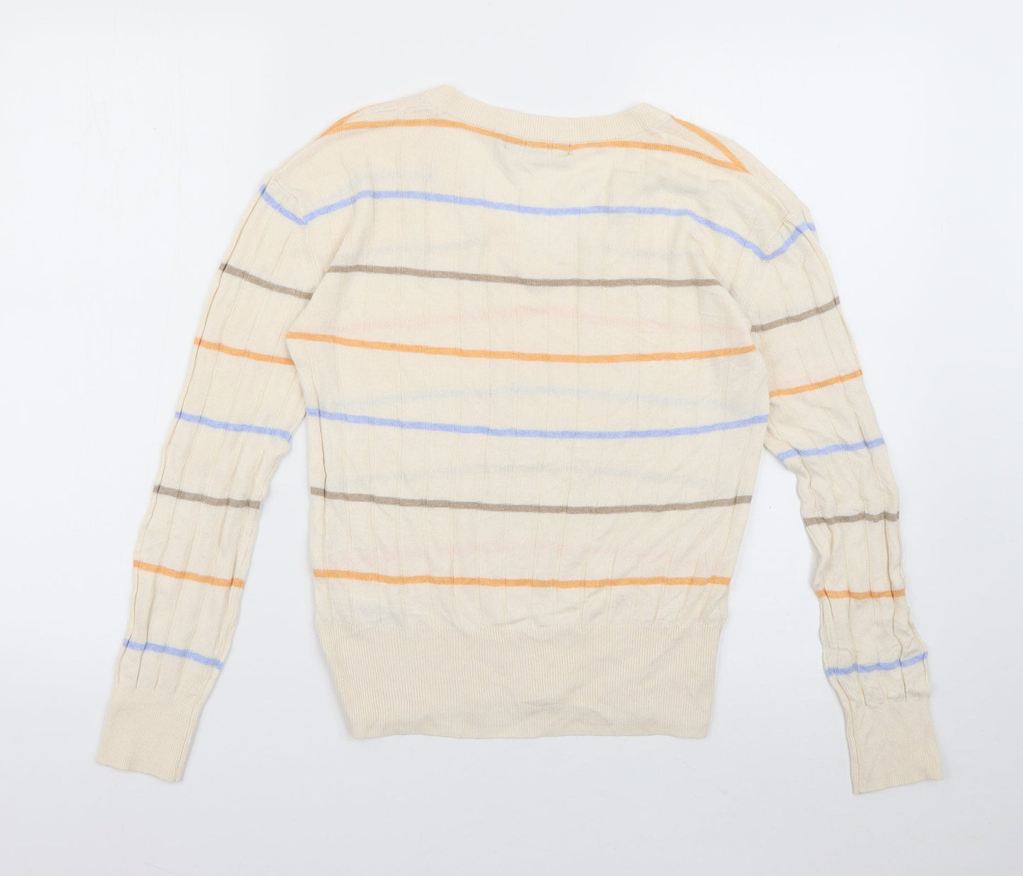 Womens UK Size S Marks and Spencer Ivory Pullover Jumper