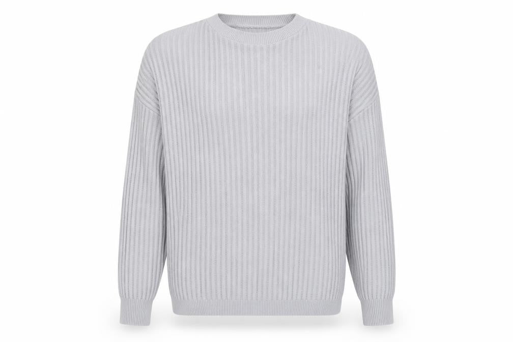 Womens UK Size M Boohoo Grey Pullover Jumper