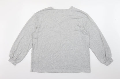 Womens UK Size 16 Marks and Spencer Grey Pullover Jumper