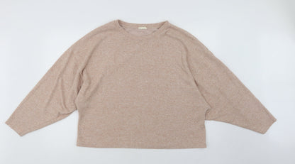 Stradivarius Womens Pink  Viscose Top Lounge Set Size L