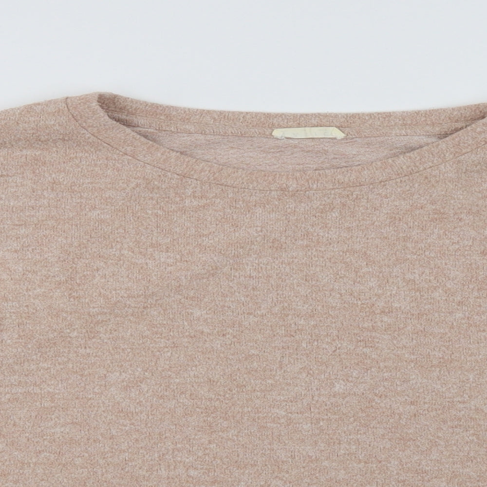 Stradivarius Womens Pink  Viscose Top Lounge Set Size L