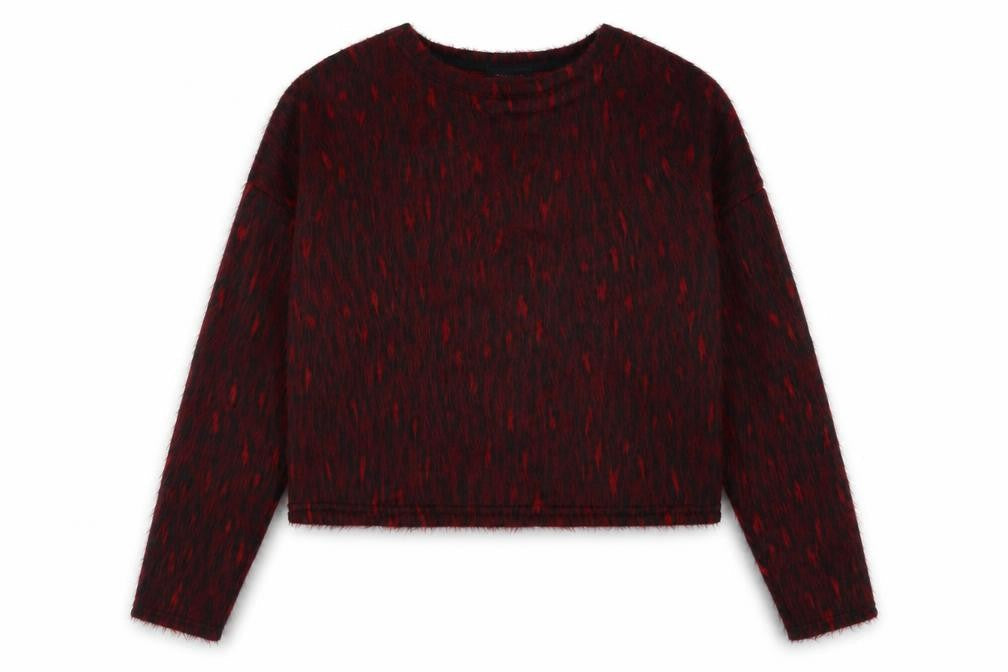 Womens UK Size M New Look Red Pullover Jumper