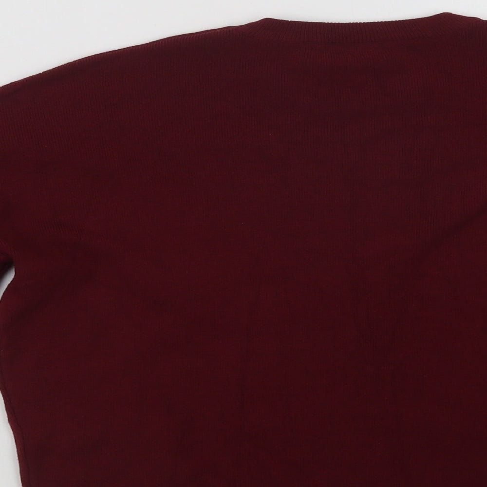Womens UK Size 10 New Look Purple Pullover Jumper