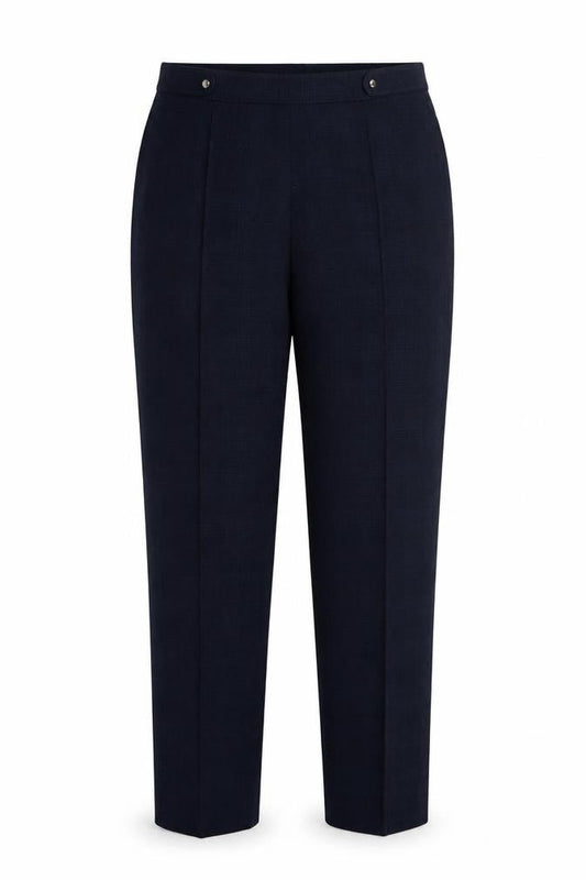 Womens UK Size 12 Marks and Spencer Regular Fit Dress Pants Blue Trousers