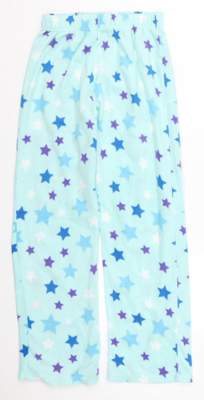 Womens UK Size S Preworn Regular Fit  Blue Trousers