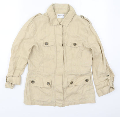 Womens UK Size 10 Atmosphere Beige Jacket