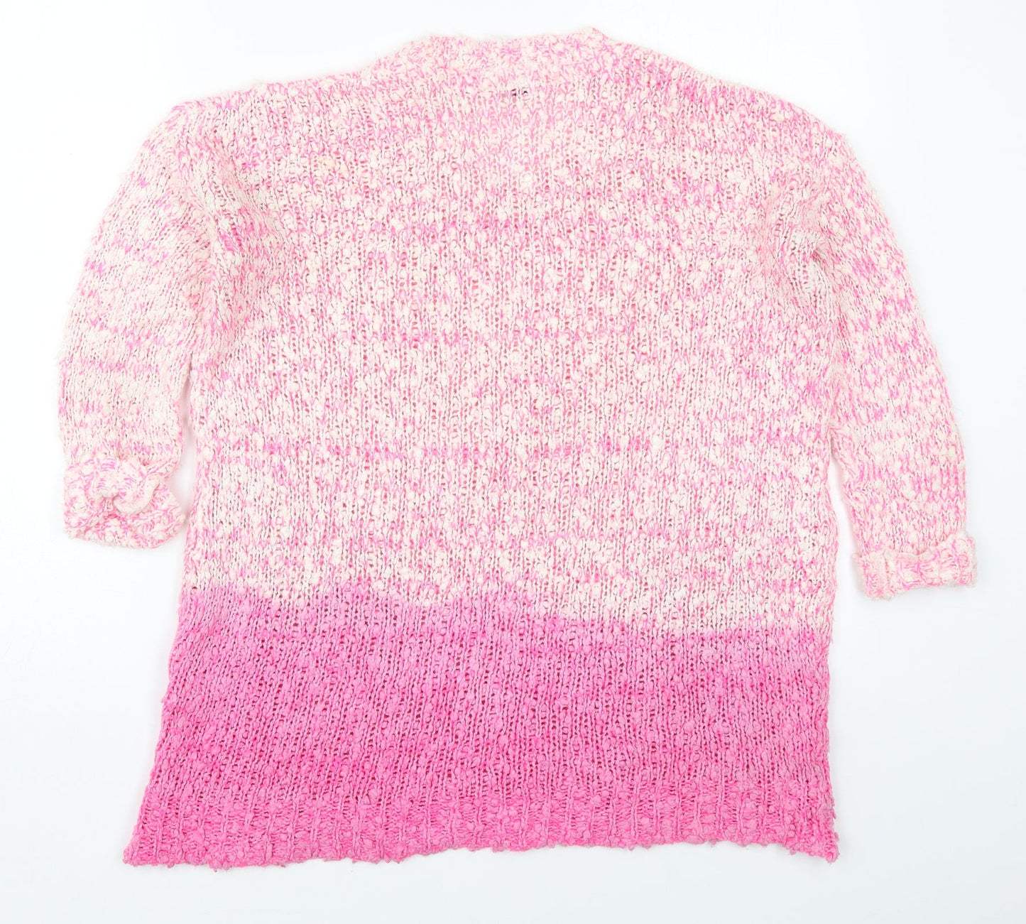 Womens UK Size 8 Topshop Pink Pullover Jumper