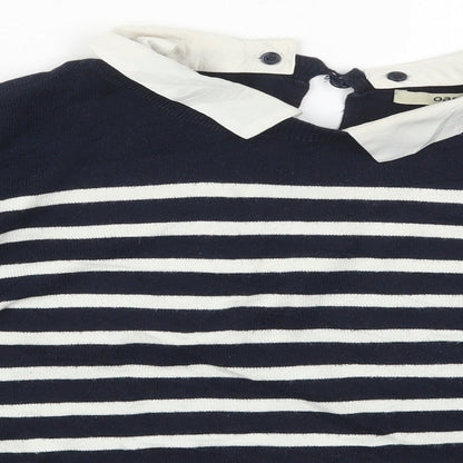 Womens UK Size L Oasis Blue Pullover Jumper