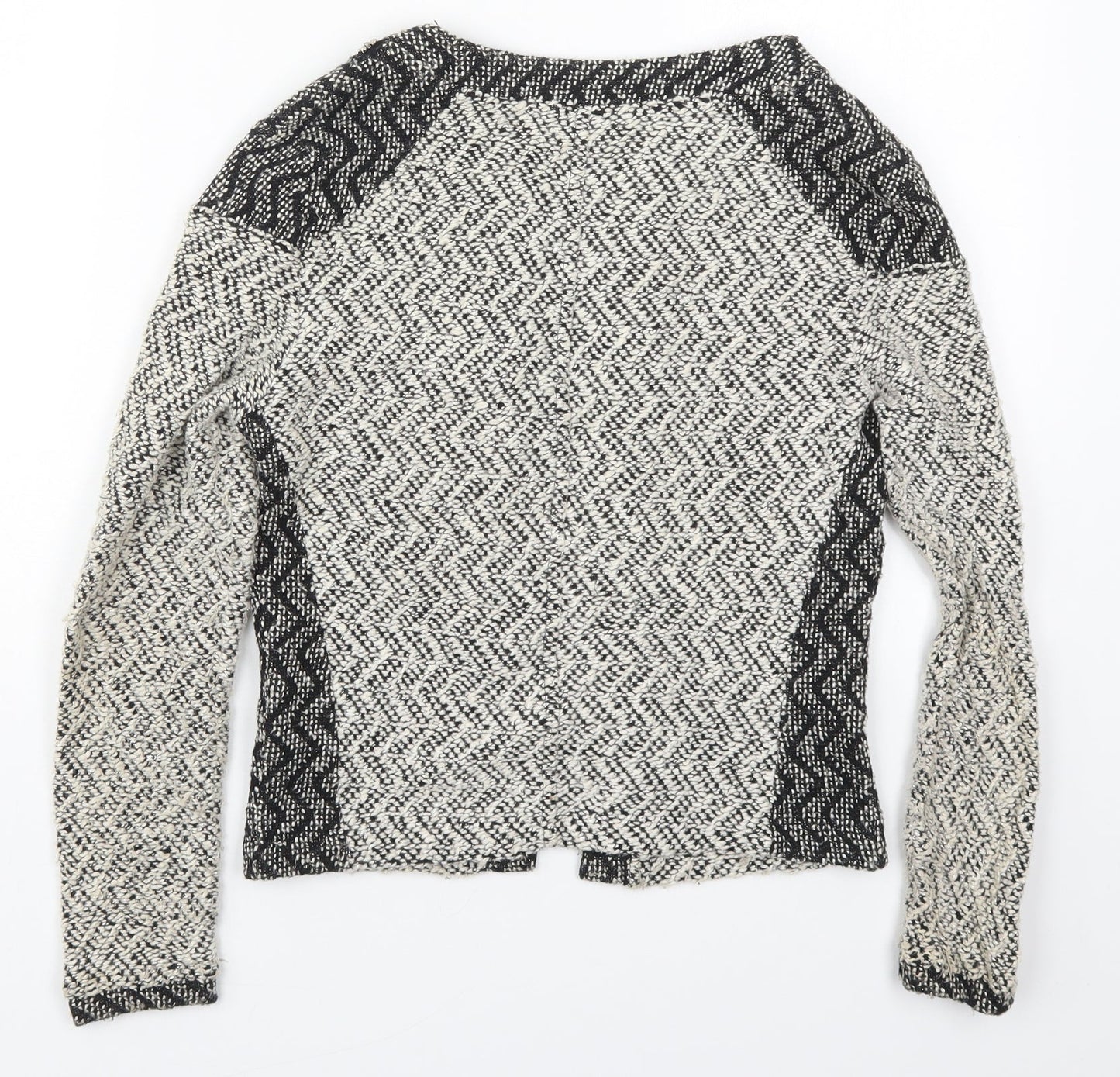 Womens UK Size 4 Miss Selfridge Grey Cardigan Jumper