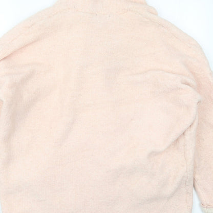 H&M Womens Pink   Jacket Coatigan Size M  Button