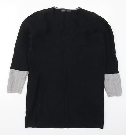 Womens UK Size 12 Marks and Spencer Black Pullover Jumper