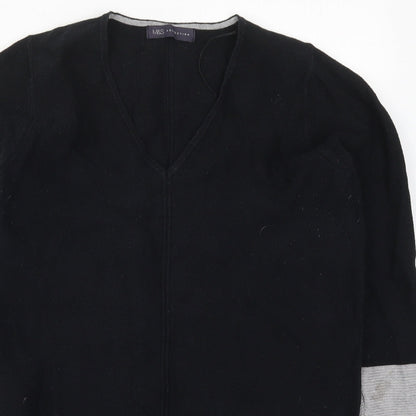 Womens UK Size 12 Marks and Spencer Black Pullover Jumper