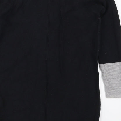 Womens UK Size 12 Marks and Spencer Black Pullover Jumper