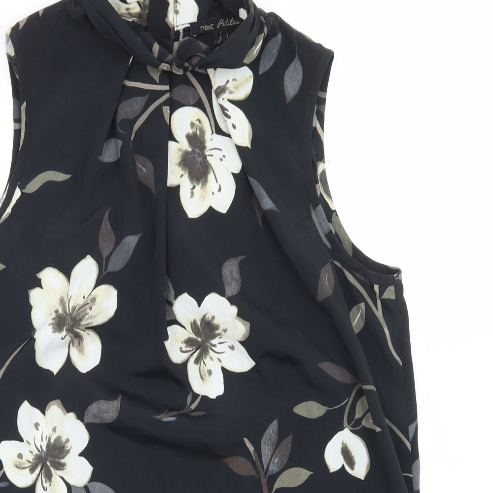 Womens UK Size 12 NEXT Black Basic Blouse