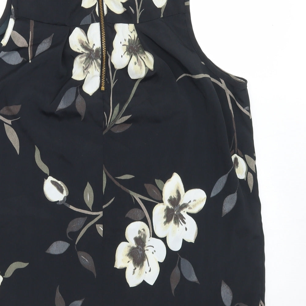 Womens UK Size 12 NEXT Black Basic Blouse