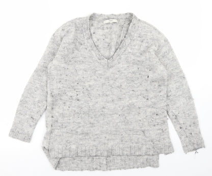 Womens UK Size 10 NEXT Grey Pullover Jumper