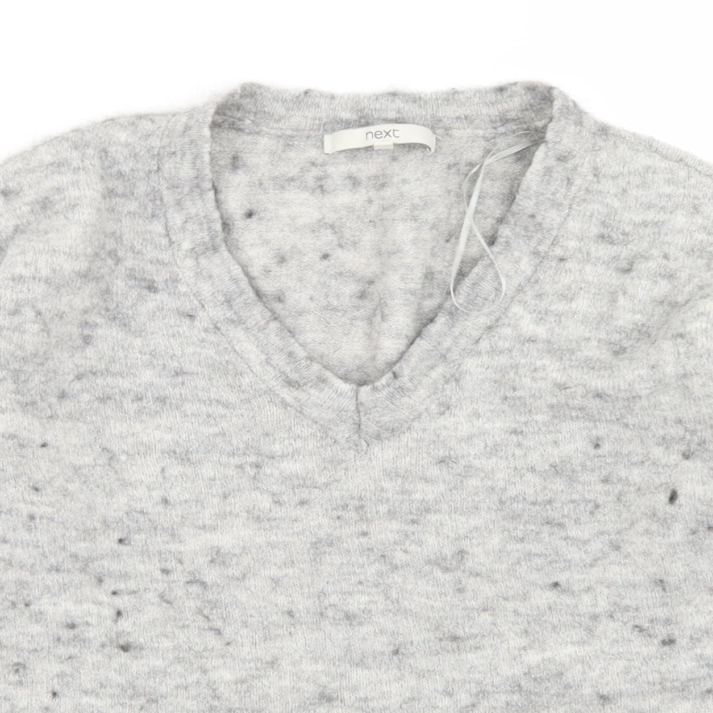 Womens UK Size 10 NEXT Grey Pullover Jumper