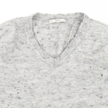 Womens UK Size 10 NEXT Grey Pullover Jumper