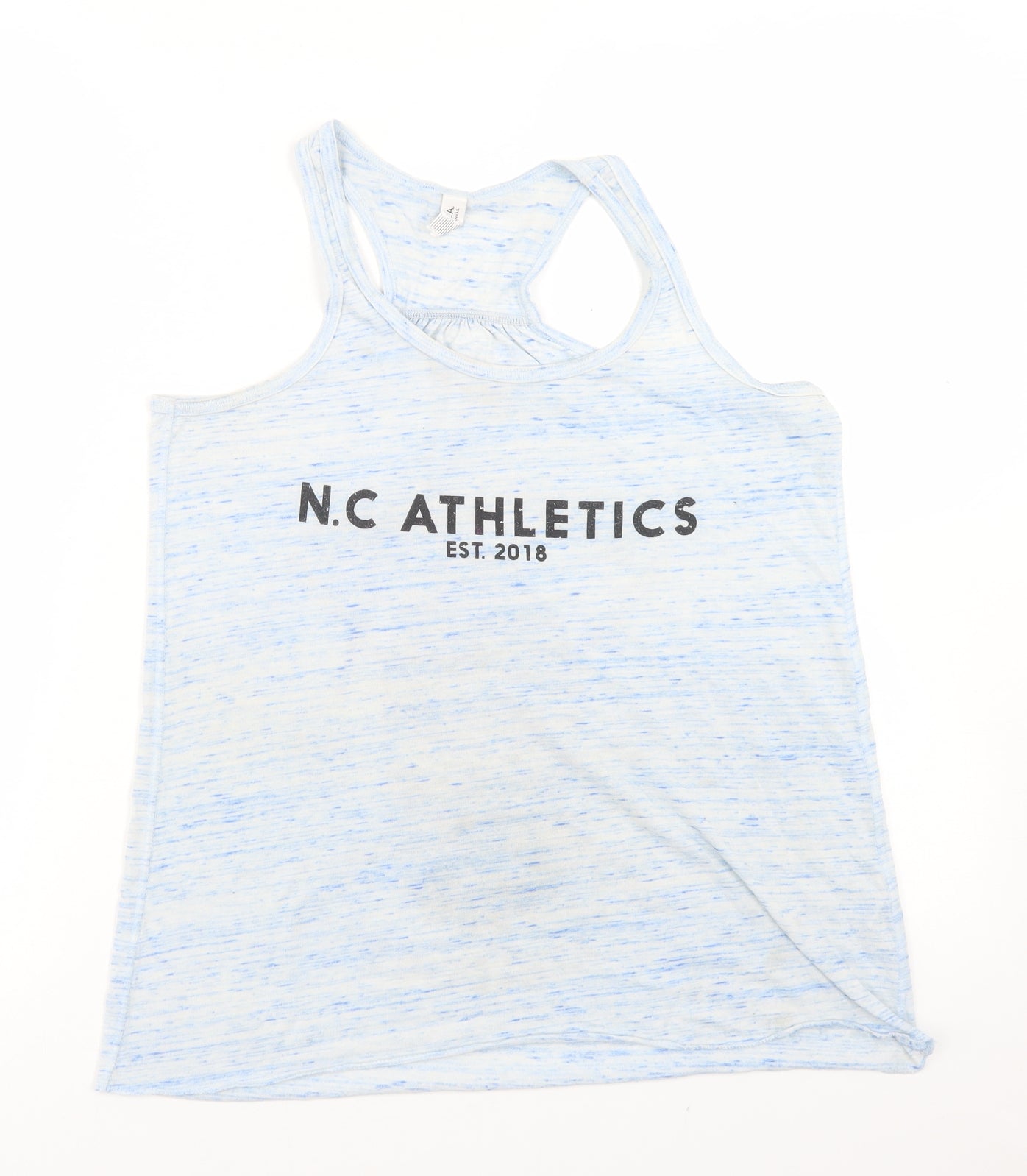 Womens UK Size S Bella Blue Basic Tank
