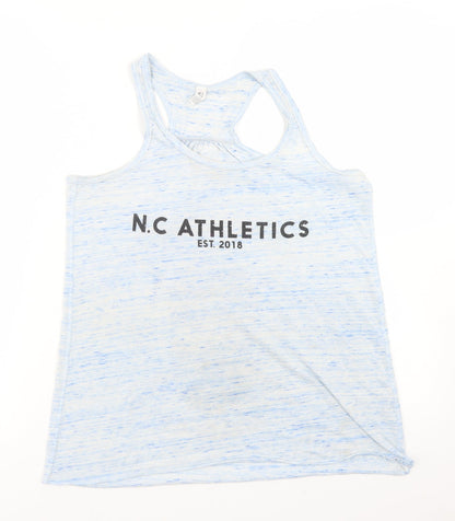 Womens UK Size S Bella Blue Basic Tank