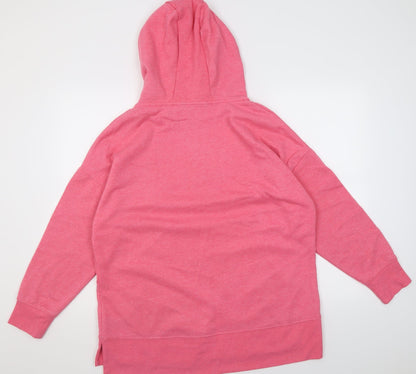 Womens UK Size M Dunnes Stores Pink Pullover Hoodie