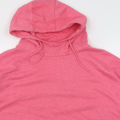 Womens UK Size M Dunnes Stores Pink Pullover Hoodie