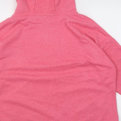 Womens UK Size M Dunnes Stores Pink Pullover Hoodie