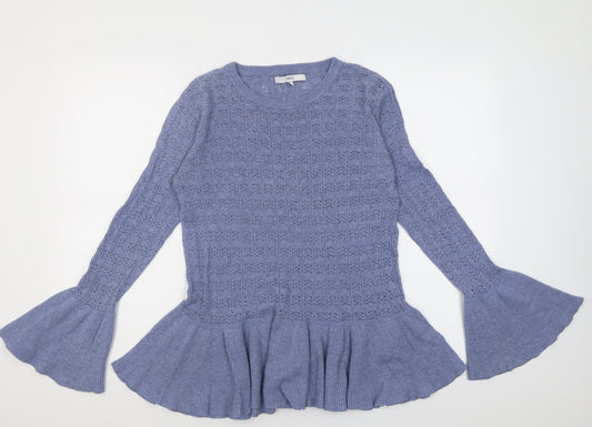 Womens UK Size 10 NEXT Black Tunic Jumper