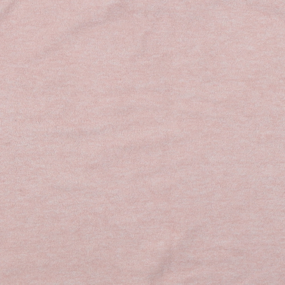 TU Womens Pink Crew Neck  Polyacrylate Fibre Pullover Jumper Size 16