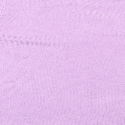 Womens UK Size L bm Collection Purple Pullover Jumper