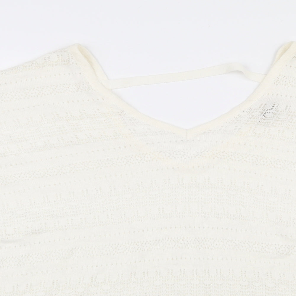 Womens UK Size 16 Spirit Ivory Pullover Jumper