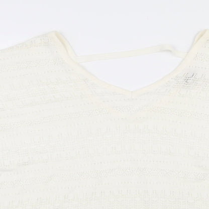 Womens UK Size 16 Spirit Ivory Pullover Jumper