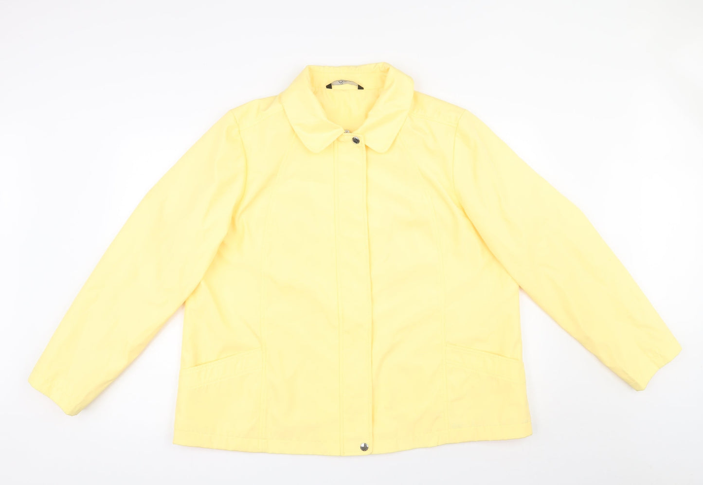 Womens UK Size L bm Collection Yellow Jacket