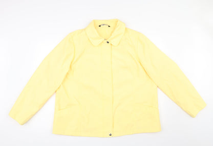 Womens UK Size L bm Collection Yellow Jacket
