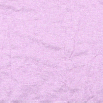 Womens UK Size 18 M&Co Purple Cardigan Jumper
